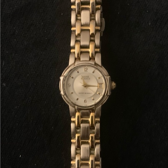 Anne Klein Silver and Gold Ladies Watch - Picture 1 of 4